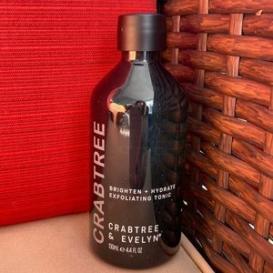 CRABTREE & EVELYN Brighten + Hydrate Exfoliating Tonic 4.4 FL OZ NEW